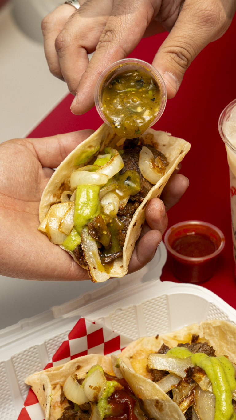 Taco at Tacos El Superior