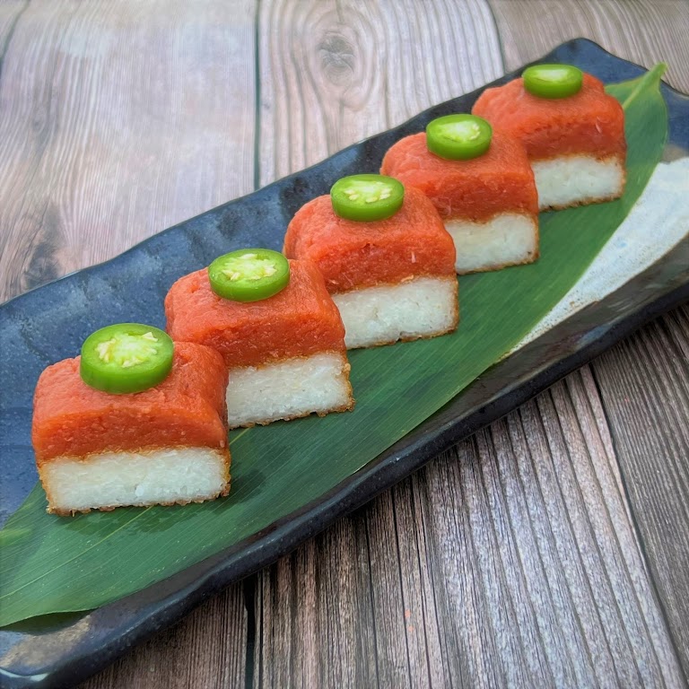Spicy Tuna on Crispy Rice at Yanagi Kitchen
