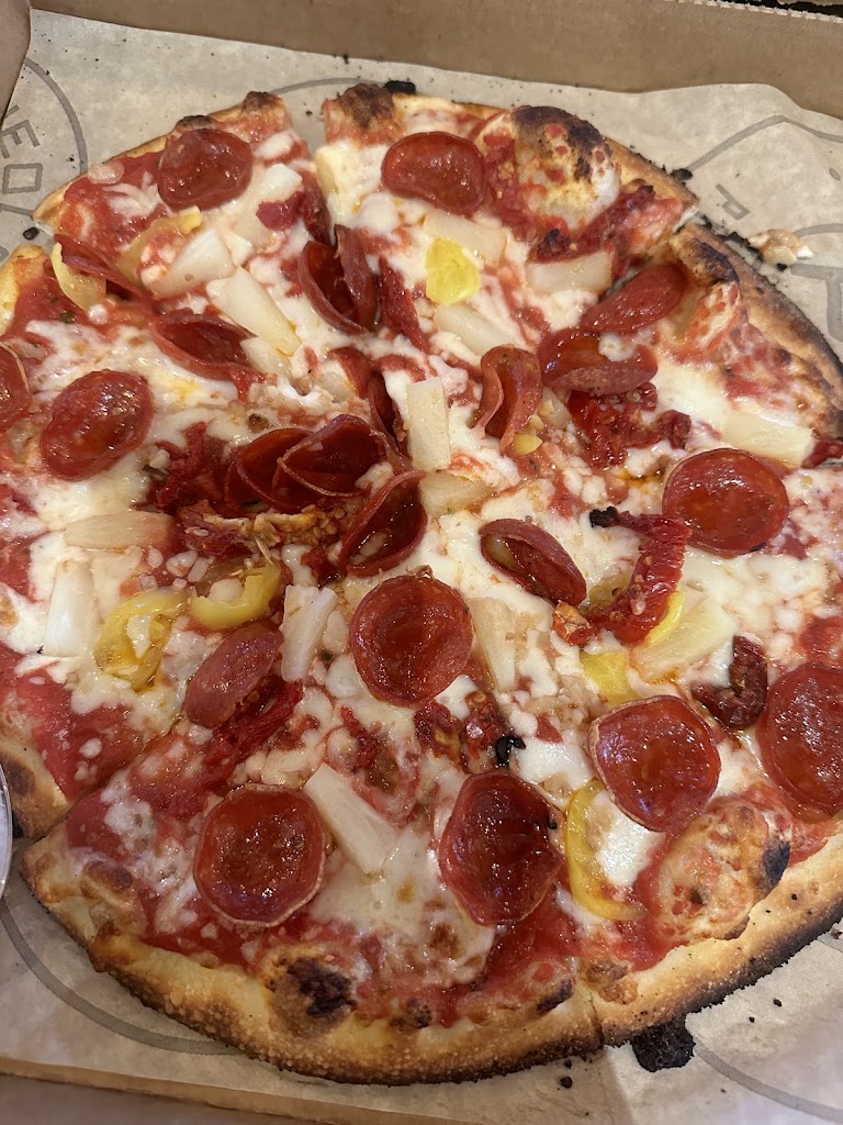 Mega Meat Pizza at Pieology Pizzeria Walnut