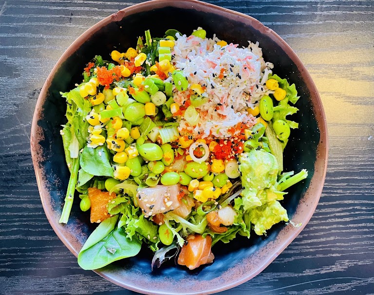 Salad at Poke Pola