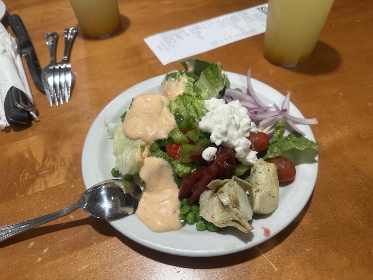 Caesar Salad at Sizzler
