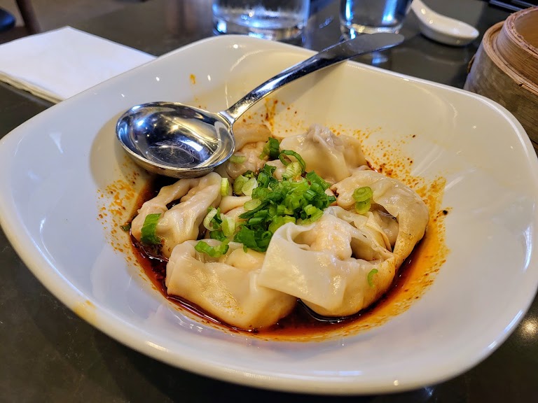 Shrimp & Kurobuta Pork Dumplings at Din Tai Fung