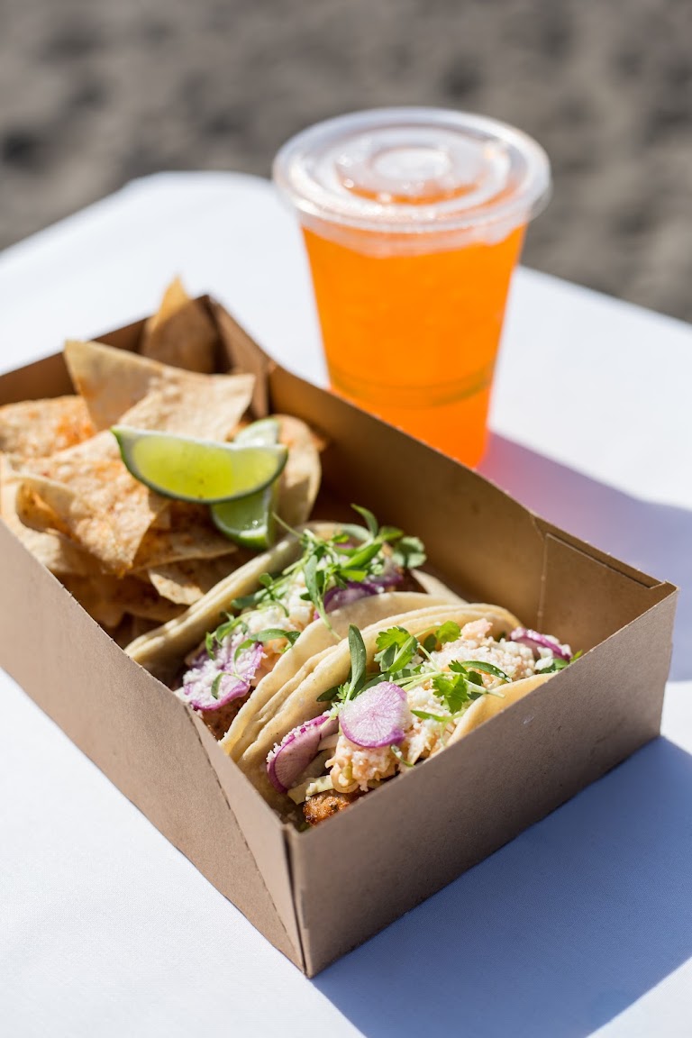 Fish Tacos at Lost Pier Cafe