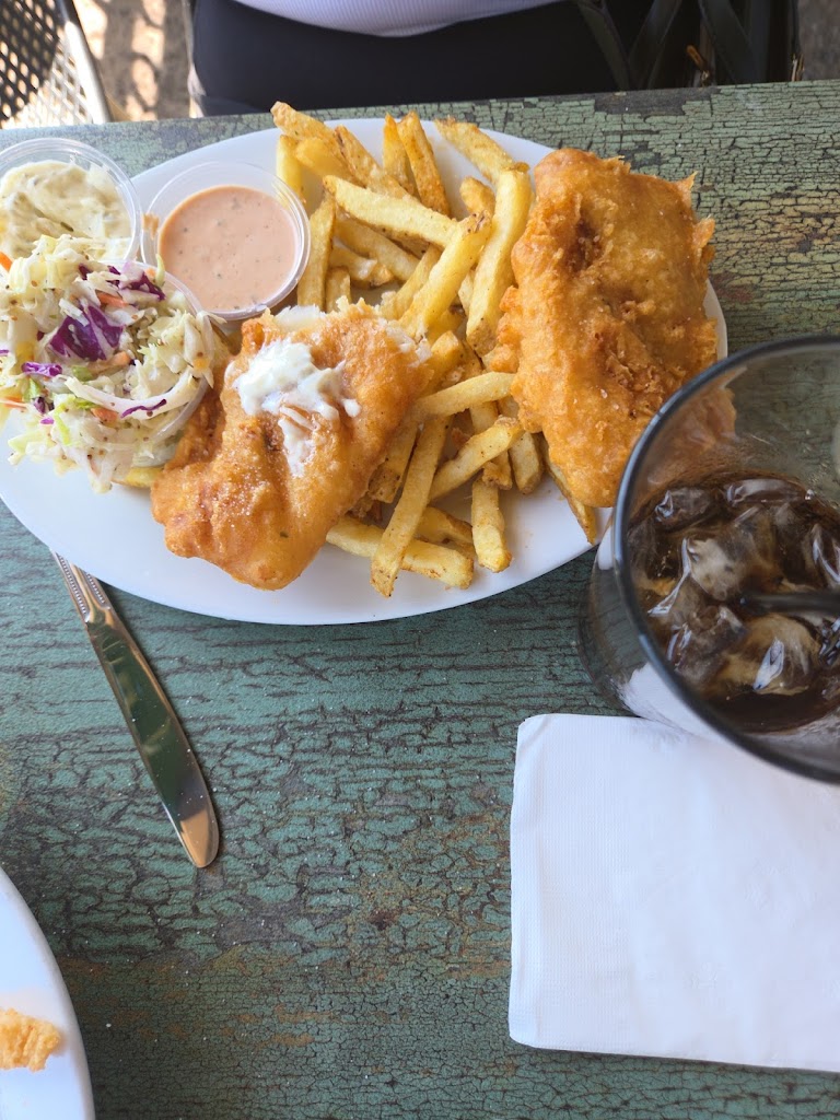 Fish N' Chips at The Hangout Restaurant & Beach Bar