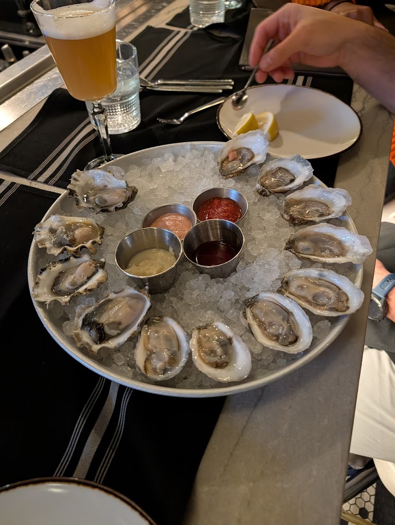 Oysters at Glasspar