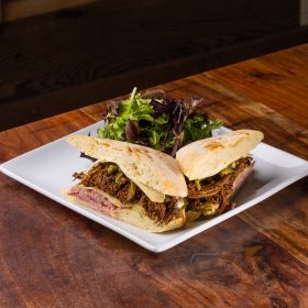 Short Rib Grilled Cheese at Four Cafe