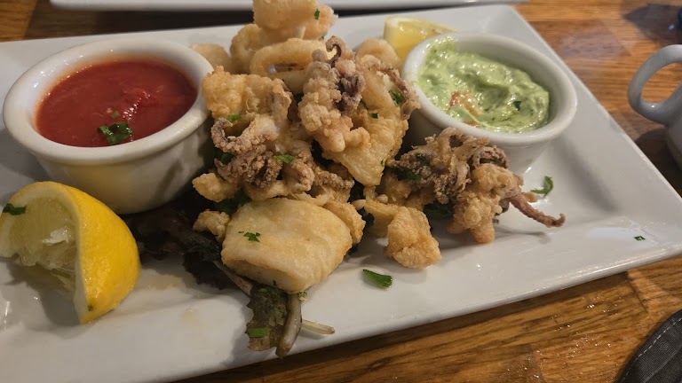 Fried Calamari at Gaetano's Restaurant