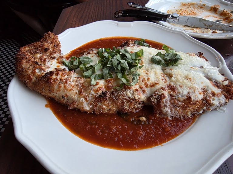 Lasagna Rollatini at Donna's