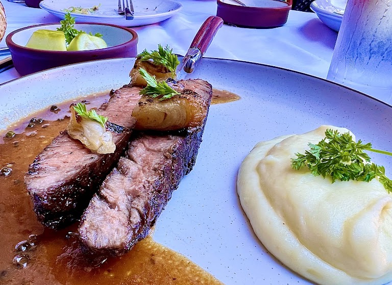 Duck Breast at Populaire Modern Bistro