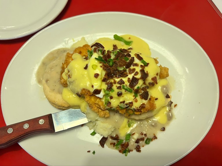Eggs Benedict at Millie's Restaurant & Bakery