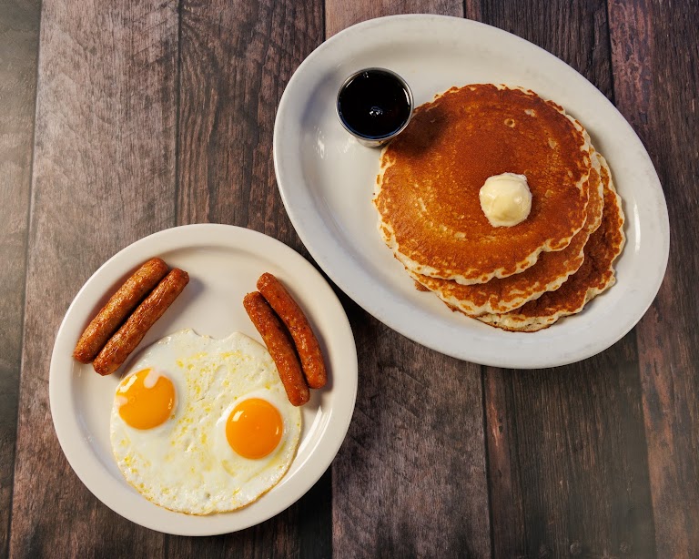 Pancakes at Golden Eagle Restaurant