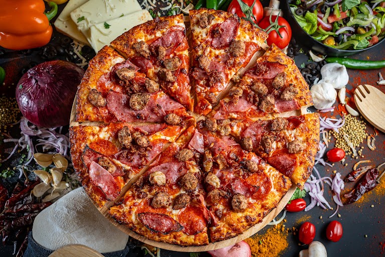Goodfellas Mega Pepperoni Pizza at The Curry Pizza Company #6