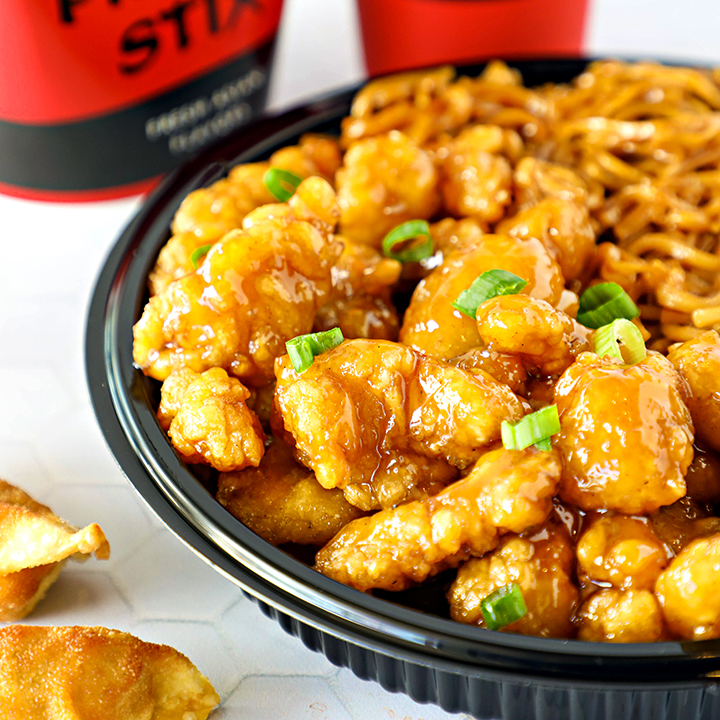Crispy Honey Chicken at Pick Up Stix Fresh Asian Flavors