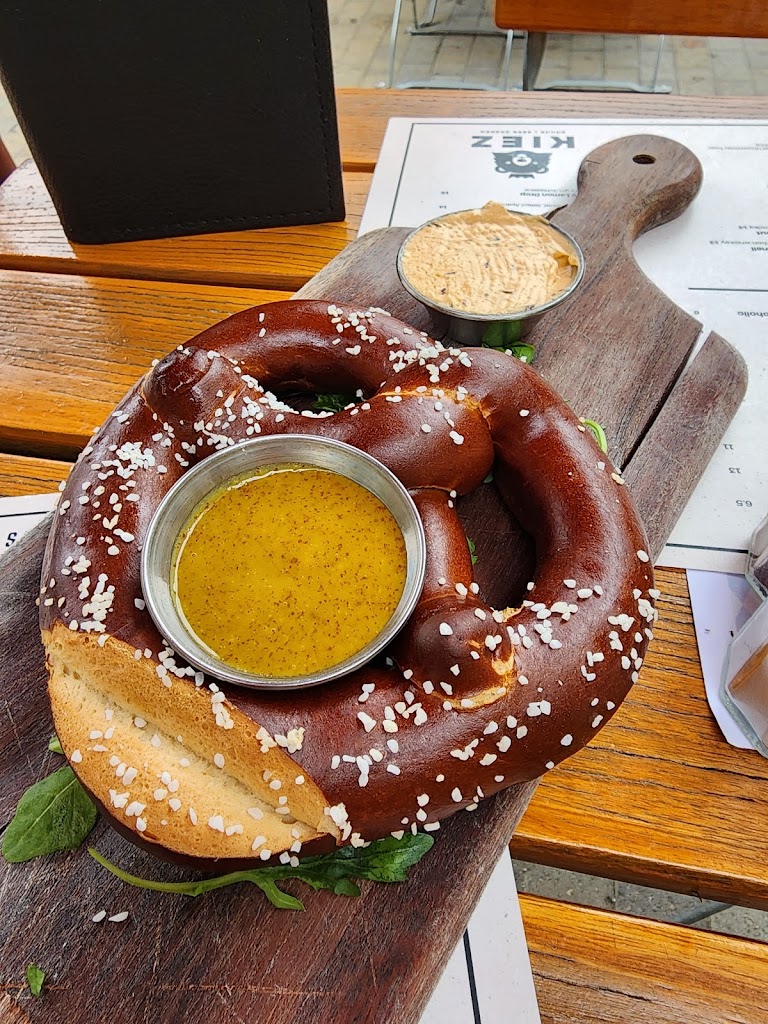 German Soft Pretzel at Kiez Küche & Beer Garden