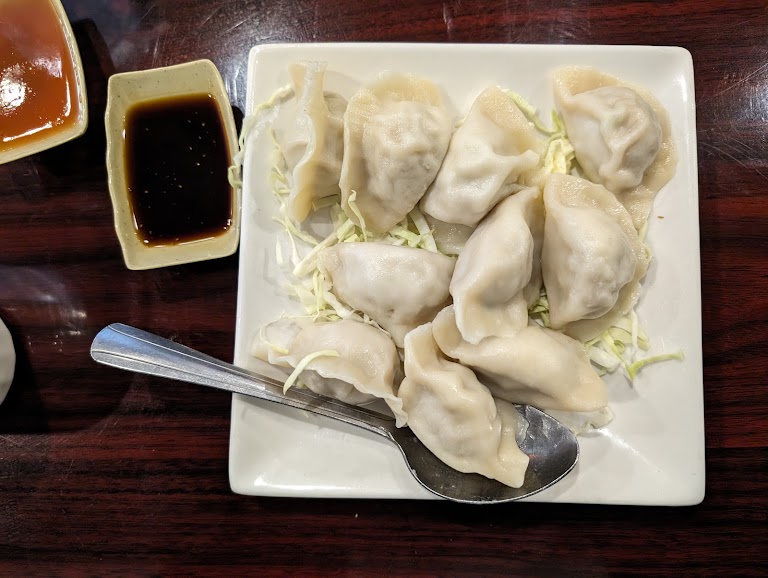 Steamed Dumplings at Szechuwan Garden