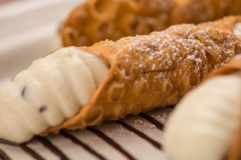 Chocolate Chip Cannoli at Buca di Beppo