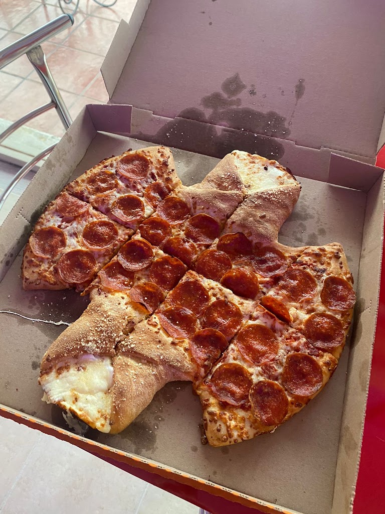 Pizza at Little Caesars Pizza