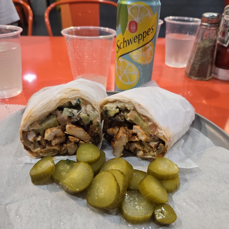Shawarma at Al-Ha-Esh Kosher Grill