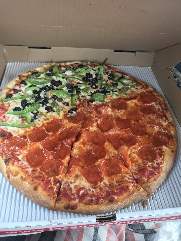 Half & Half Cheese Pizza at La Cañada Imports