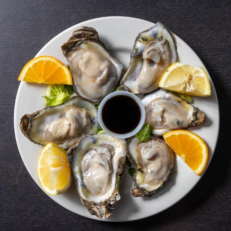Oysters (12 Pcs) at Mariscos Cielito Lindo