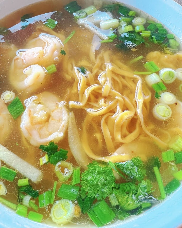 Wonton Soup at Lucky Master Chinese Fast Food