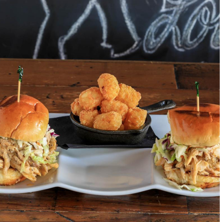 PB&J Brisket Burger at Smokehouse on Main