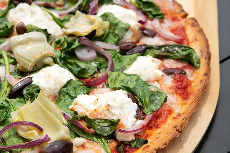 Spicy Pepperoni Pizza at Blaze Pizza