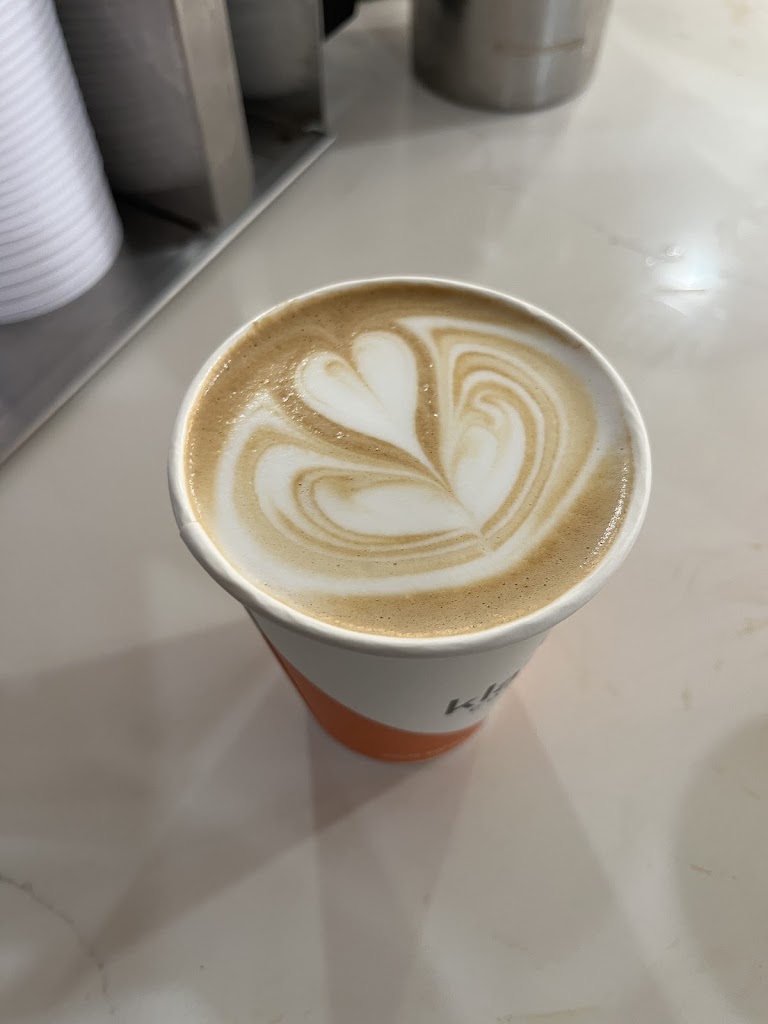 Cappuccino at Klatch Coffee