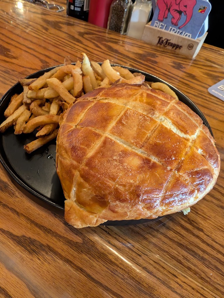 Homemade Pastie - Cornish Beef at Lucky Baldwin's Pub