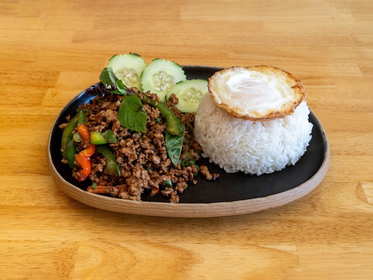 Garlic Pepper Beef at Basil And Co