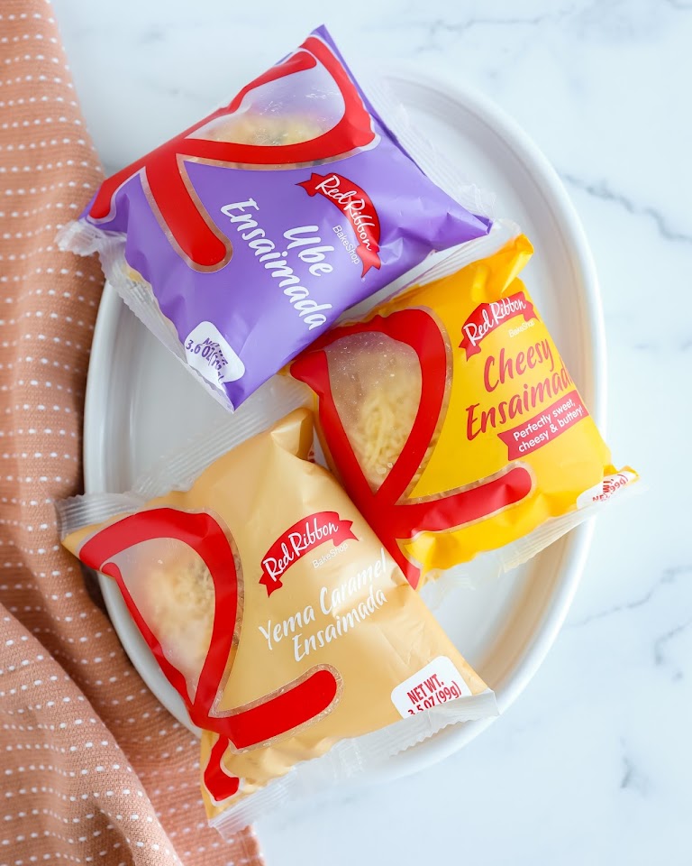 Butter Mamon at Red Ribbon Bakeshop