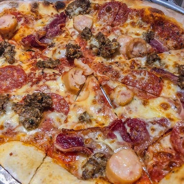 Meat Pizza at Brizio Pizza