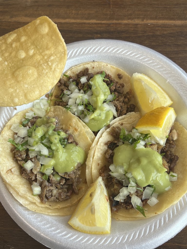Tacos at El Faro Tacos