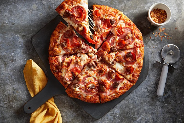 Pepperoni Pizza at Curry Pizza House
