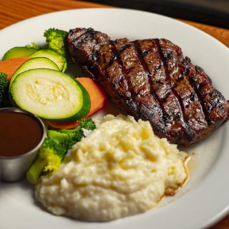 Charbroiled Steak Dinner at Sports Harbour