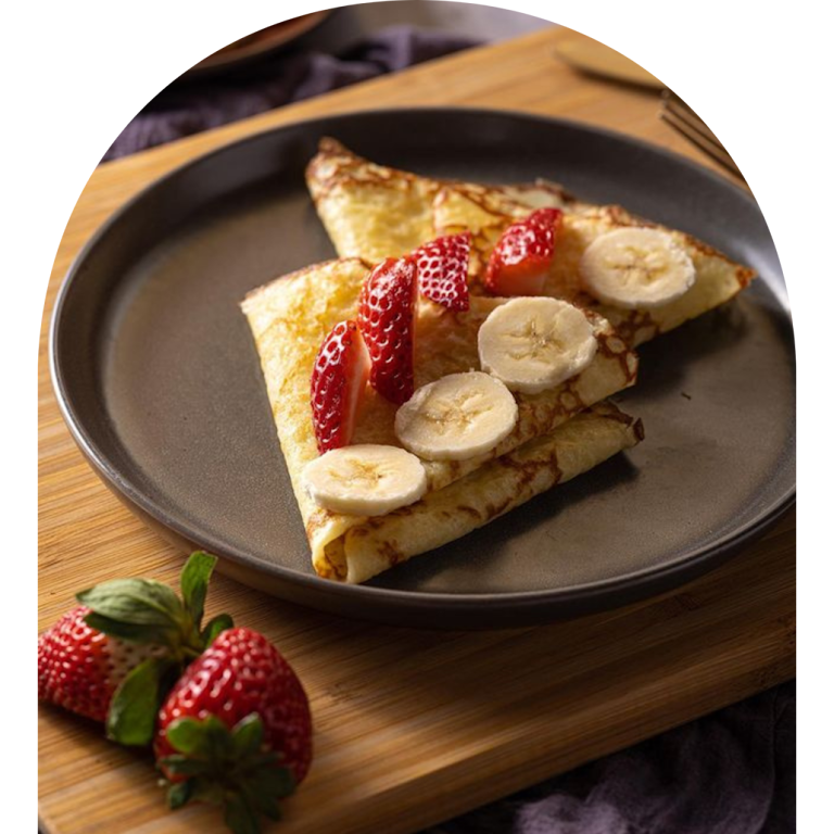 Strawberry Banana at T-Swirl Crepe
