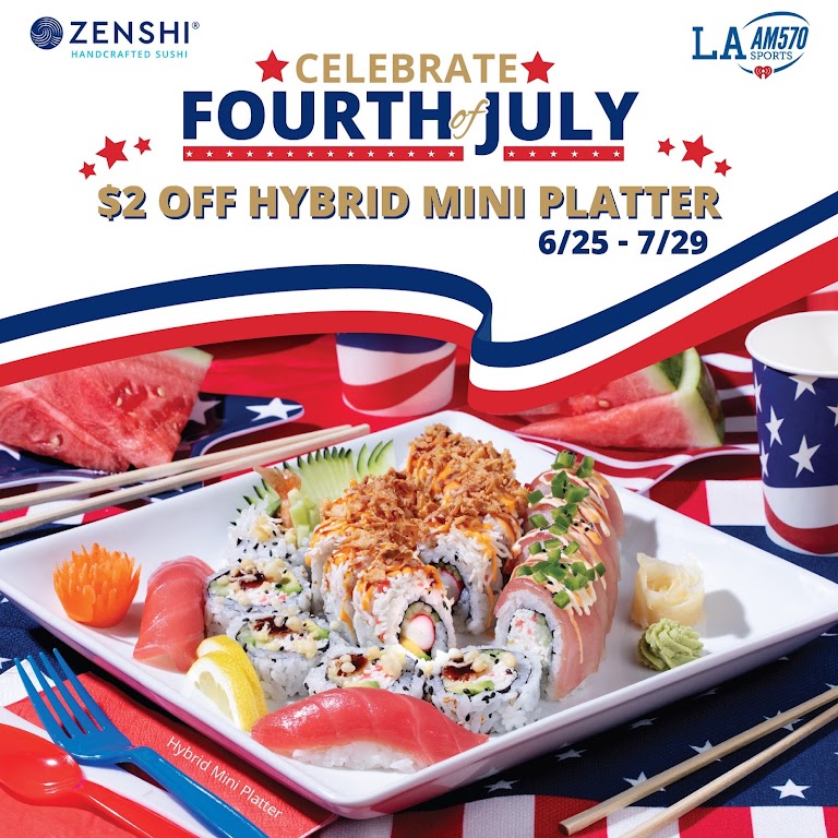 Hybrid Mini Platter 22pc at ZENSHI Handcrafted Sushi