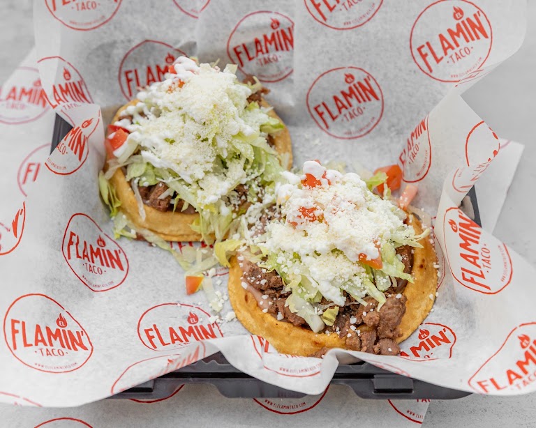 Sopes at El Flamin Taco - Koreatown