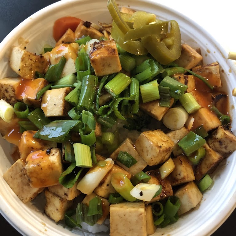 Organic Tofu at Flame Broiler