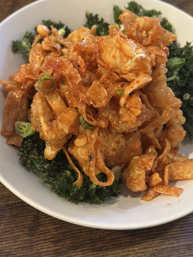 Crispy Brown Rice at Oba Sushi Thai Tapas