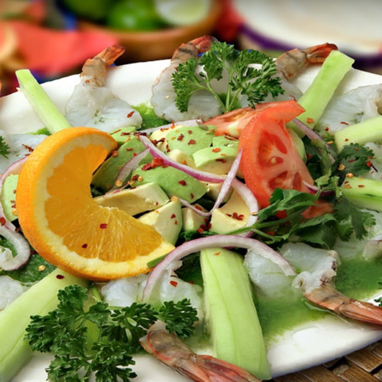 Camarones Al Mojo De Ajo at El Pescador Bar & Grill