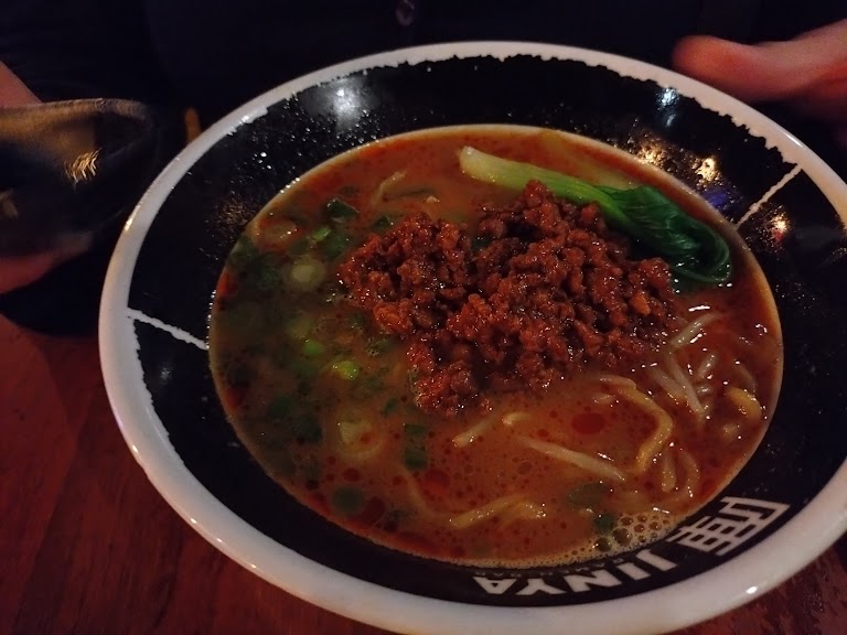 Spicy Creamy V Ramen at JINYA Ramen Bar