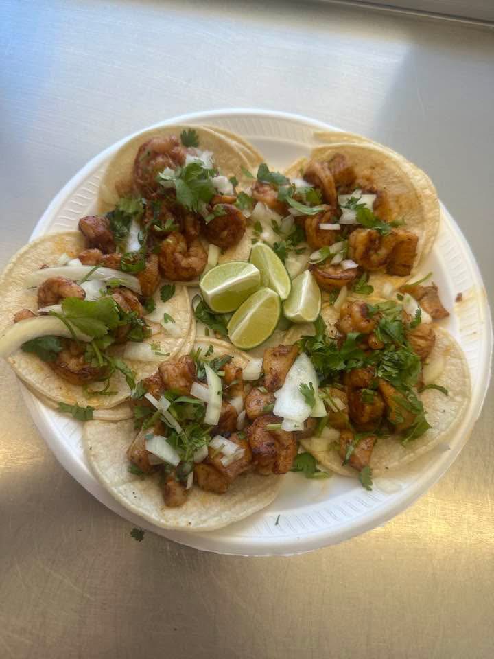 Tacos at Gemelas California Catering