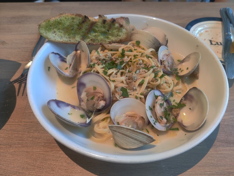 Linguine with Clams at Lure Fish House