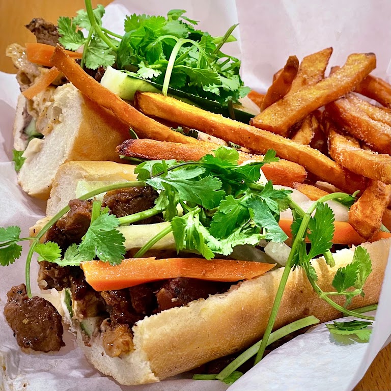 Vegan Banh Mi at Loving Hut