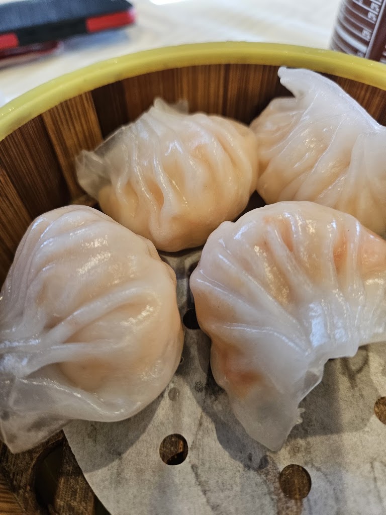 Shrimp Har Gow at Ocean Bo Dim Sum Cafe