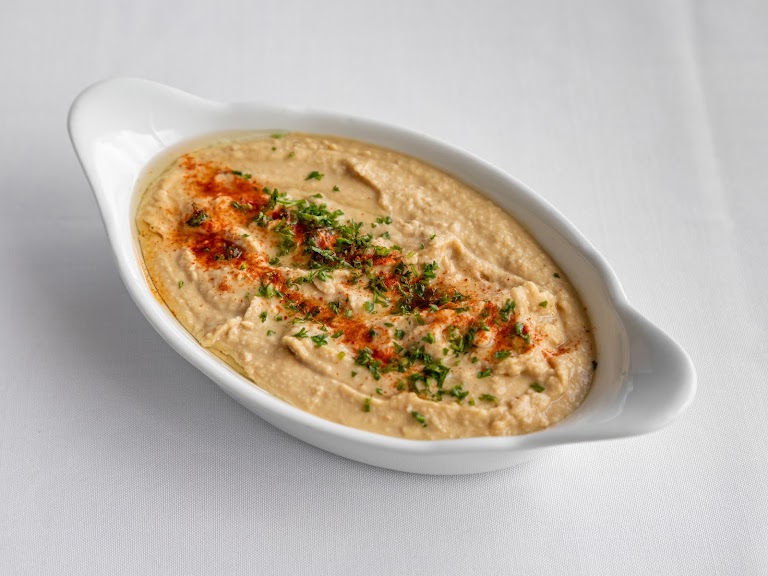 Garbanzo Bean Dip (hummus) at Olive Branch Restaurant