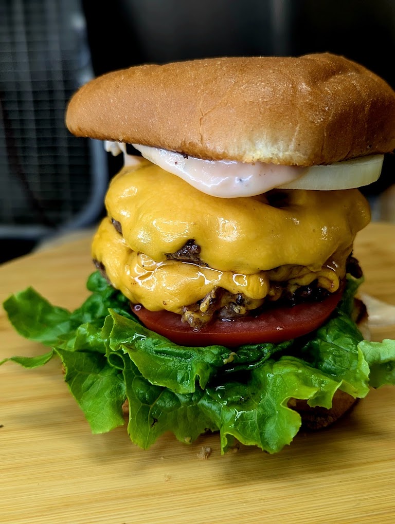 The Pig Mac! at Hen & Heifer Pomona