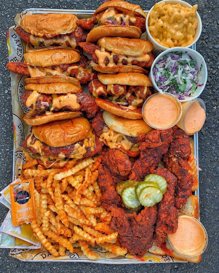 Nashville Hot Chicken Tenders at Dave's Hot Chicken