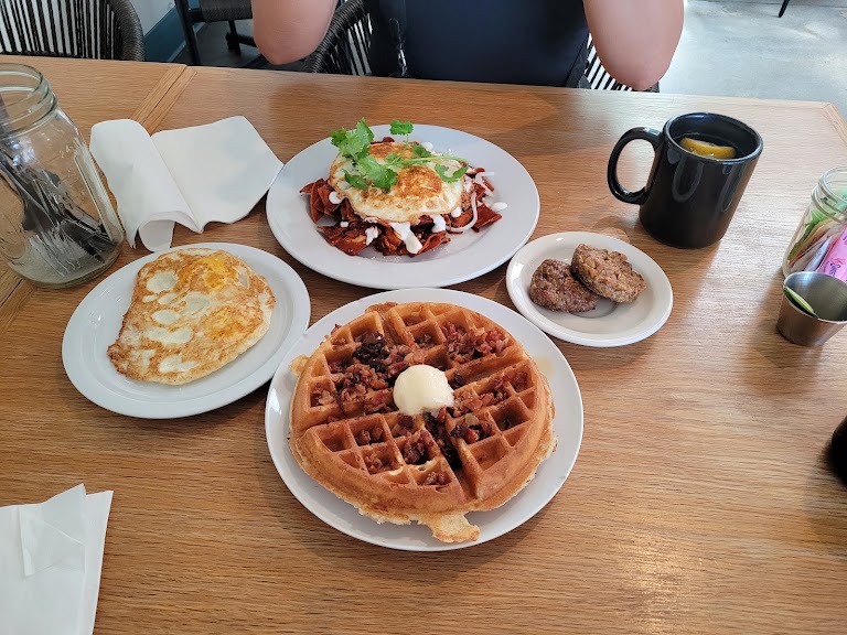 Bacon Waffle at The Nest: A Brunch Joint